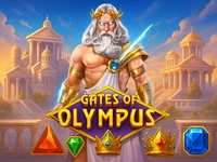 Gates of Olympus slot game by Pragmatic Play with 96.50% RTP